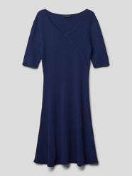Kleid in Ripp-Optik Modell 'RIB HALEY DRESS' von Guess Blau - 45