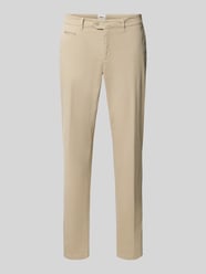 Chino mit Gesäßtaschen Modell 'Everest' von Brax Beige - 10