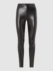 Leggings in Leder-Optik Modell 'Estella' von Wolford Schwarz - 36