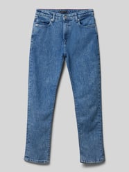 Straight Fit Jeans im 5-Pocket-Design von Tommy Hilfiger Teens Blau - 14