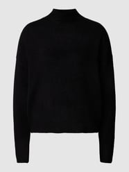 Strickpullover mit Stehkragen Modell 'LIVIA KNITTED SWEATER' von Gina Tricot Schwarz - 41