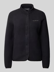 Fleecejacke mit Druckknopfleiste von PEAK PERFORMANCE Schwarz - 22