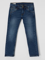 Slim Fit Jeans mit Stretch-Anteil Modell 'Cashed' von Pepe Jeans Blau / Türkis - 24