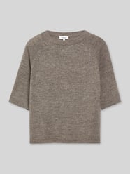 relaxed fit pullover met alpaca-aandeel van s.Oliver RED LABEL Beige - 36