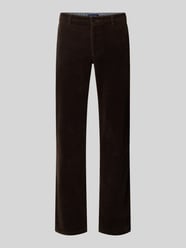 Straight Fit Stoffhose aus Baumwoll-Mix von Christian Berg Men - 4