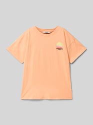 T-shirt met labelprint van Garcia - 1