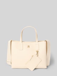 Schoudertas met riem van Tommy Hilfiger Beige - 7