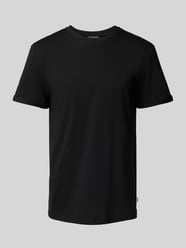 T-shirt z okrągłym dekoltem model ‘Norregaard’ od Les Deux - 16