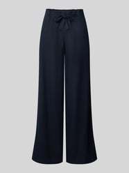 Stoffhose aus Leinen-Viskose-Mix mit Kordelzug von Christian Berg Woman - 14