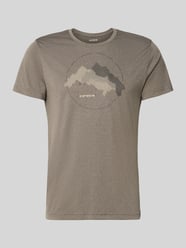 męski t-shirt o kroju regular fit z okrągłym dekoltem model 'Bearden' od Icepeak - 4