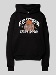 Hoodie mit Logo-Print von Review - 16