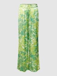 Stoffhose mit Allover-Muster Modell 'Furia' von Gestuz Grün - 37
