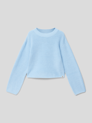 Strickpullover mit Rundhalsausschnitt von Garcia Blau - 37