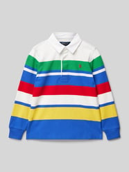 Regular Fit Poloshirt mit Knopfleiste von Polo Ralph Lauren Teens Weiß - 12