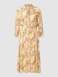 Midikleid mit floralem Allover-Muster von Rip Curl Gelb - 21