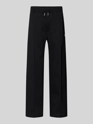 Regular fit sweatpants van katoenmix model 'DINETO' van HUGO - 46