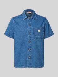 Koszula jeansowa o kroju regular fit z brustaszą model 'SUN' od Blend - 1