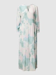 Maxi-jurk in batiklook van Jake*s Casual Groen - 44