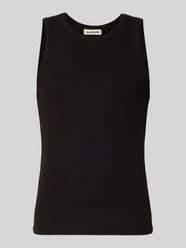 Tanktop met logostitching model 'The Embroidery' van PROHIBITED - 17