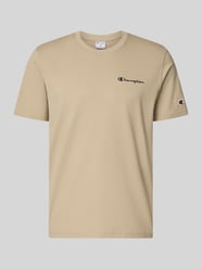T-shirt z haftowanym logo model 'ICONS CONTRAST' od Champion - 34