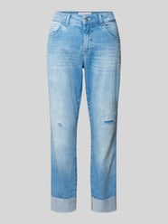 Cropped Jeans im Used-Look Modell 'Darleen' von Angels - 8