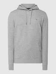 Hoodie van katoenmix van Gant Grijs / zwart - 18