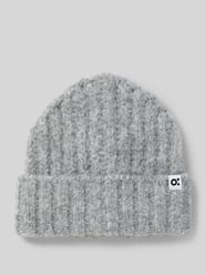 Beanie met labeldetail, model 'Acotta' van OPUS - 46