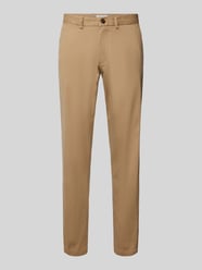 Relaxed Fit Chino mit Gürtelschlaufen Modell 'KANE' von Jack & Jones Beige - 12