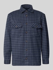 Regular Fit Overshirt mit Karo-Muster von Christian Berg Men - 1