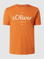 Regular Fit T-Shirt mit Logo-Print von s.Oliver RED LABEL Orange - 14