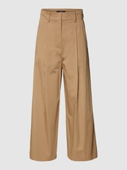 Wide Leg Bundfaltenhose mit Eingrifftaschen Modell 'Mia' von Weekend Max Mara Beige - 22