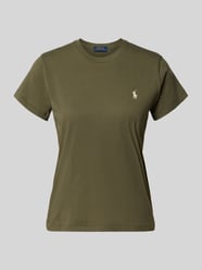 męski t-shirt o kroju regular fit z czystej bawełny od Polo Ralph Lauren - 8