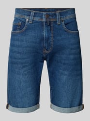 Regular Fit Shorts in Denim-Optik von Pierre Cardin - 1