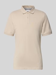 Regular Fit Poloshirt aus reiner Baumwolle von s.Oliver RED LABEL Beige - 47