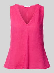 Top bluzkowy z lnu model 'Lu44cia' od ZABAIONE - 17