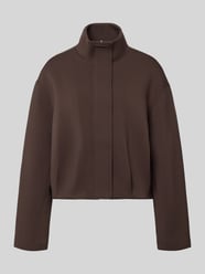 Cropped Blazer mit Stehkragen Modell 'LT SEPTEMBER' von COMMA - 8