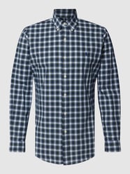 Custom Fit Freizeithemd mit Glencheck-Muster von Polo Ralph Lauren Grün - 32
