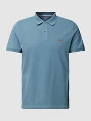 Poloshirt mit Label-Stitching von s.Oliver RED LABEL Blau - 16