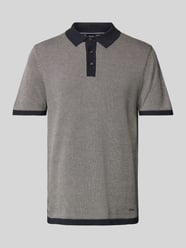 Poloshirt mit kurzer Knopfleiste Modell 'Trent' von JOOP! Collection Blau - 6