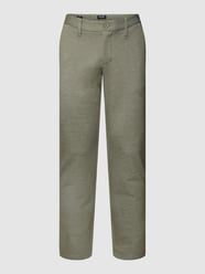 Slim fit broek met Franse steekzakken van Only & Sons Groen - 47
