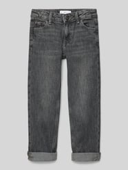 Jeans mit 5-Pocket-Design von Mango Schwarz - 5