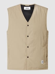 Weste mit Druckknopfleiste  von Minimum Beige - 43