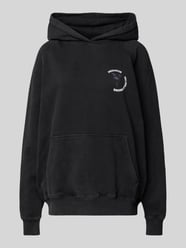 Oversized Hoodie mit Kapuze von Pegador Schwarz - 5