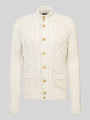 Strickjacke mit Knopfleiste von Polo Ralph Lauren Beige - 8