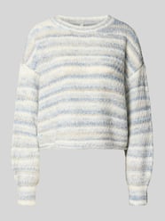 Sweter z miękką, puszystą dzianiną od ONLY - 7
