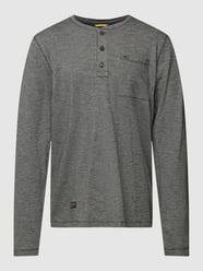 Longsleeve mit Streifenmuster von camel active Grau - 17