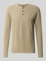 Longsleeve mit Strukturmuster und Knopfleiste von Superdry - 5