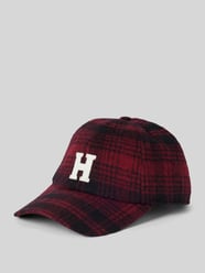 Baseballpet met logostitching van Hartford Rood - 1