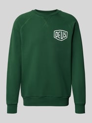 Sweatshirt met labelprint, model 'Tokyo' van DEUS EX MACHINA - 12