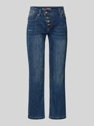 Jeans in verkürzter Passform Modell 'Malibu' von Buena Vista Blau - 30